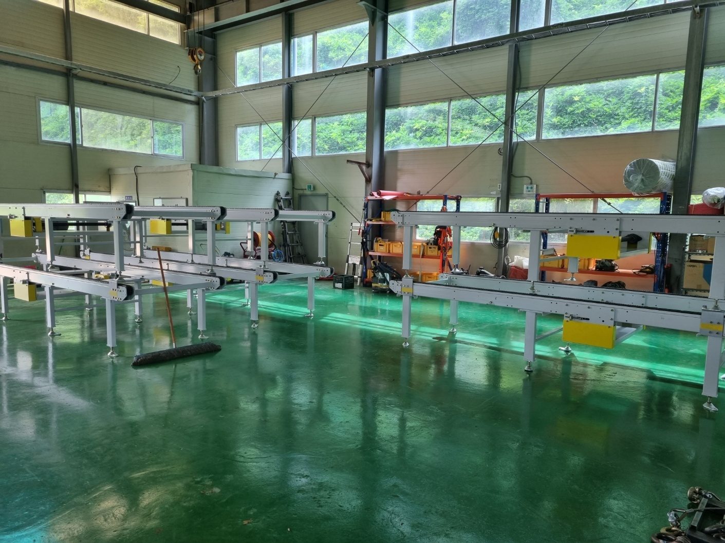 라인 조립 공정